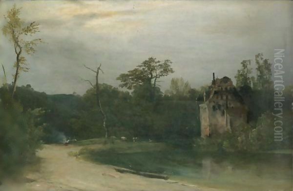 Castle In A Wooded Landscape - view 1