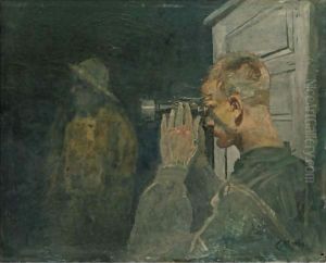 Kystvakten (Coastguards) by Christian Krohg