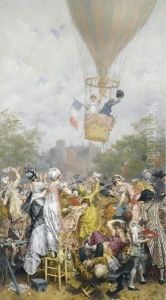 Une Ascension En L'An VIII by Frederick Hendrik Kaemmerer