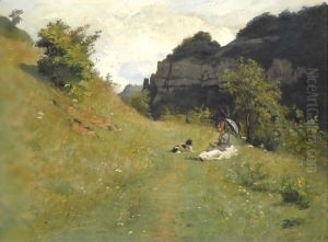 Le Chemin De La Maloche by Jean-Paul Laurens