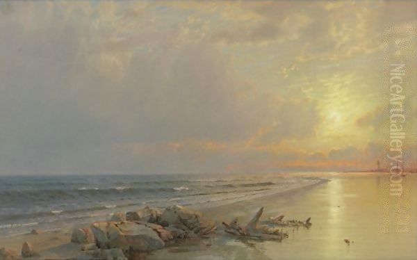 Sunset On The New Jersey Coast - view 1