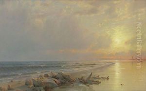 Sunset On The New Jersey Coast