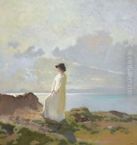 On The Cliff, Dublin Bay, Morning by Sir William Newenham Montague Orpen