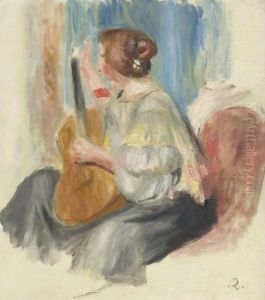 Femme A La Guitare