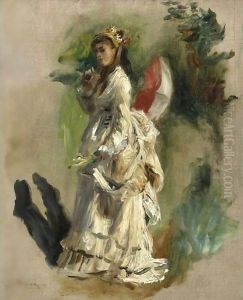 Jeune Femme A L'ombrelle 3