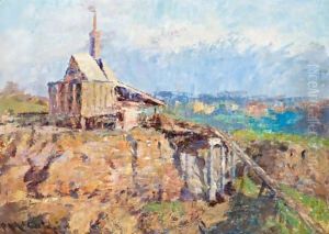 The Richmond Stone Crusher by Frederick McCubbin