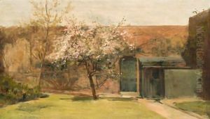Blossoms, Chantemesle by Charles Edward Conder