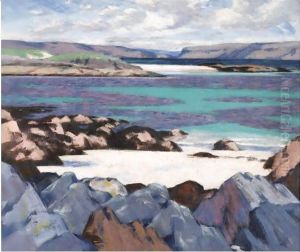 The North End Of Iona by Francis Campbell Boileau Cadell
