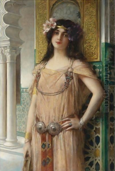 A Bejeweled Harem Beauty - view 1