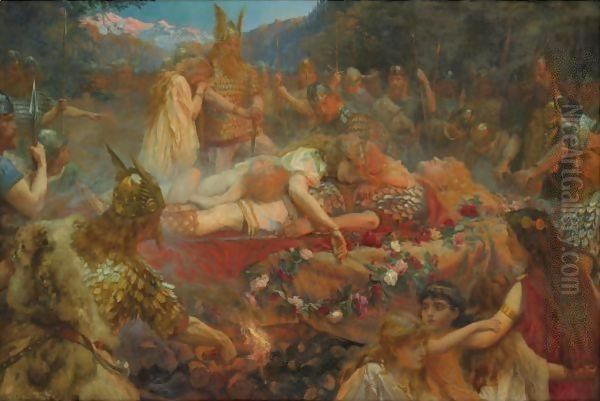 Death Of A Viking Warrior - view 1