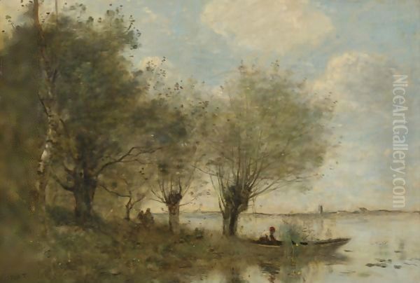 La Barque A La Pointe De L'Ile - view 1