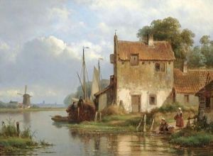 Washer Women At The Water Front