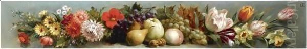 Flowers, Fruit And Nuts - view 1