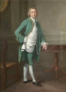 Portrait Of A Gentleman, Possibly Mr Goodyear St. John