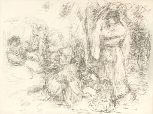 Les Laveuses, 2e Pensee - view 1