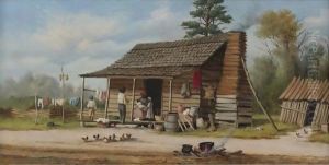 The Cotton Picker's Family by William Aiken Walker