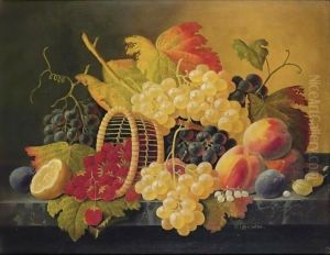 Still Life With Strawberries And Fruit