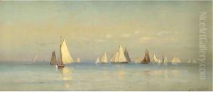 Sailboats On A Calm Sea