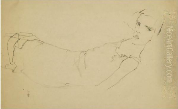 Girl On Her Back - view 1