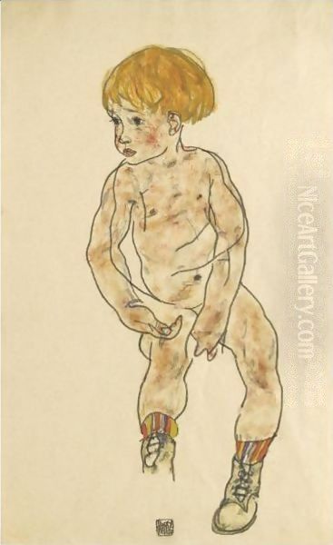 The Artist's Nephew, Anton Peschka, Jr. - view 1