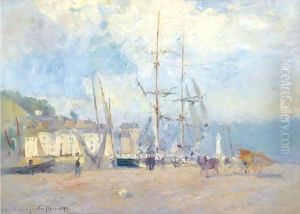 Sur Le Port A Honfleur