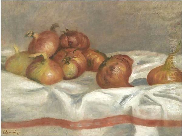 Nature Morte Aux Oignons Et Tomates - view 1