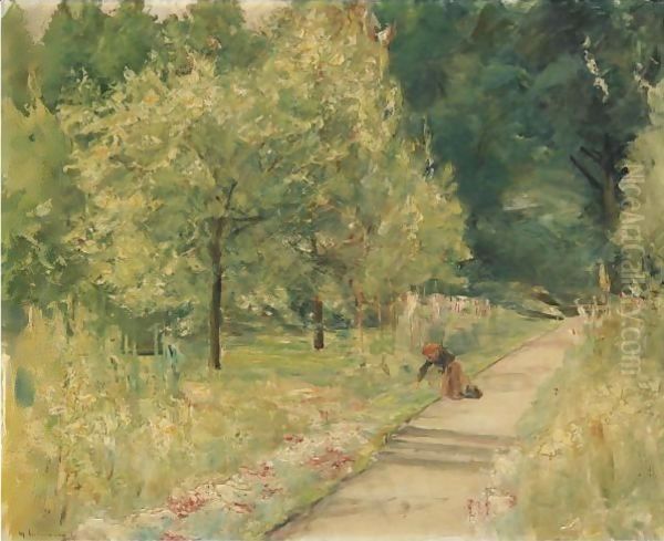 Gartnerin Im Wannseegarten (Gardener In The Wannsee Garden) - view 1