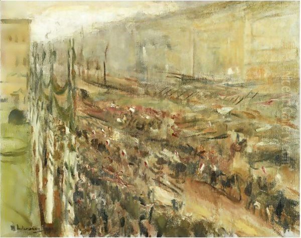 Einzug Der Truppen Auf Dem Pariser Platz (Entrance Of The Troops Into Pariser Platz) - view 1