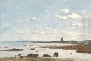 Saint-Vaast-La-Hougue. Les Rochers Et Le Fort