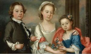 Portrait Of The Ballard Children
