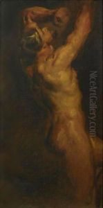Male Nude by Theodore Chasseriau