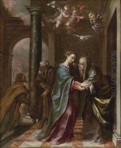 The Visitation by Juan De Valdes Leal