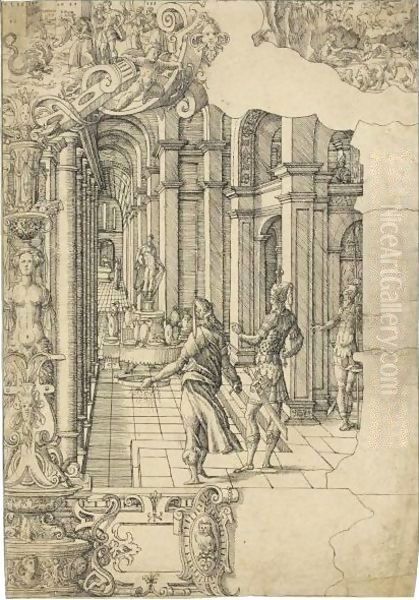 Three Scenes From The Life Of The Prophet David - view 1