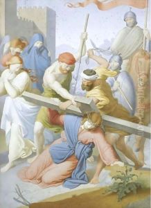 The Way To Calvary by Johann Friedrich Overbeck