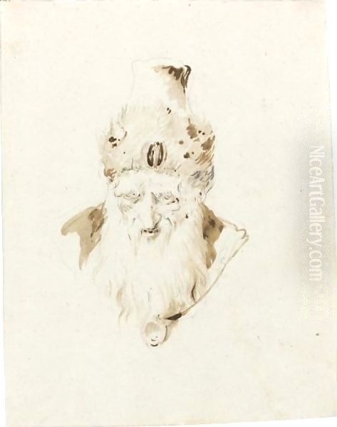 Head Of A Magician - view 1
