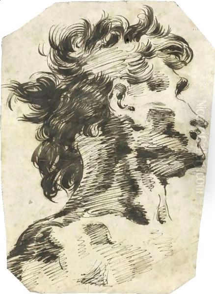 Head Of A Man, Turned To The Right - view 1