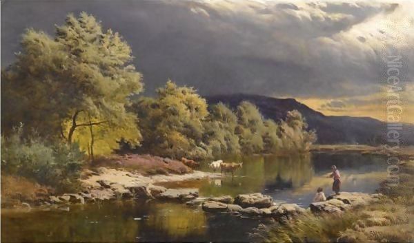 On The Llugwy, North Wales - view 1