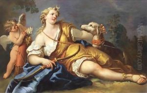 Diana Reclining In A Landscape