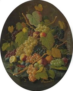 Still Life Of Fruit by Severin Roesen