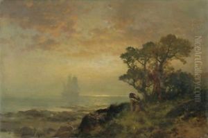 The First Ship Entering Ny Harbor, Sept. 11, 1609