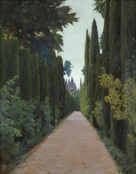 Gardens Of The Generalife, Granada - view 1