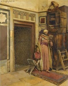 The Scholar by Ludwig Deutsch