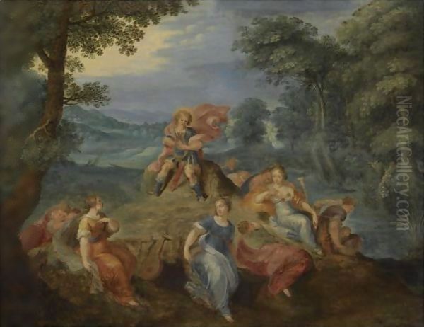 Apollo And The Nine Muses - view 1