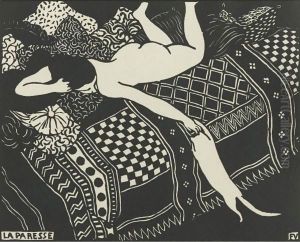 La Paresse by Felix Edouard Vallotton