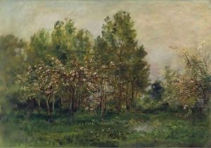 Apple Blossoms 2 by Charles-Francois Daubigny