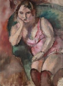 La Grosse Marcelle by Jules Pascin