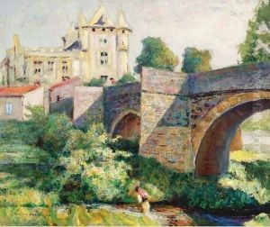 Le Chateau De Murol by Victor Charreton