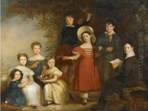 Portrait Of The Burn-Murdoch Family Of Gartincaber