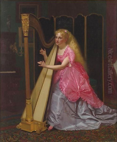 The Harpist - view 1