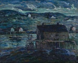 Harbor At Night